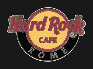 Hard Rock Cafe Rome Classic Logo Pin
