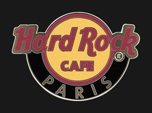 Hard Rock Cafe Paris Classic Logo Pin
