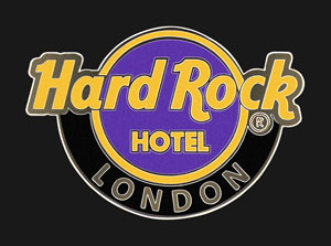 Hard Rock Hotel London Classic Logo Pin