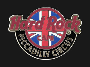 Hard Rock Cafe Piccadilly Circus Classic Logo Pin