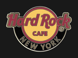 Hard Rock Cafe New York Classic Logo Pin