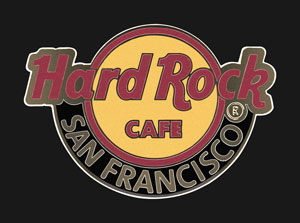 Hard Rock Cafe San Francisco Classic Logo Pin