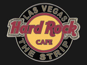 Hard Rock Cafe Las Vegas The Strip Classic Logo Pin
