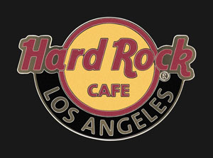 Hard Rock Cafe Los Angeles Classic Logo Pin