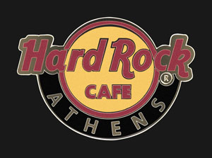 Hard Rock Cafe Athens Classic Logo Pin