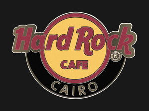 Hard Rock Cafe Cairo Classic Logo Pin