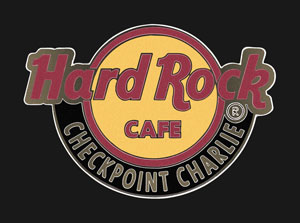 Hard Rock Cafe Checkpoint Charlie Classic Logo Pin