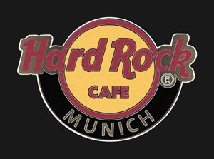 Hard Rock Cafe Munich Classic Logo Pin