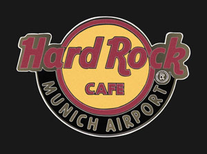 Hard Rock Cafe Munich Airport Classic Logo Pin