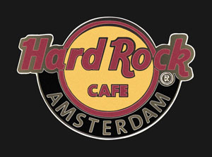 Hard Rock Cafe Amsterdam Classic Logo Pin