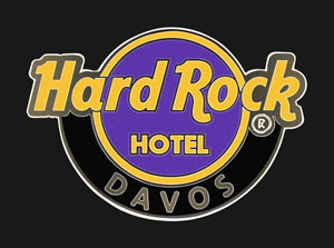 Hard Rock Hotel Davos Classic Logo Pin