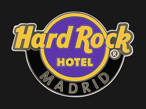Hard Rock Hotel Madrid Classic Logo Pin