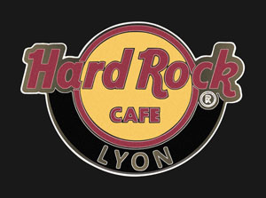 Hard Rock Cafe Lyon Classic Logo Pin