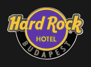 Hard Rock Hotel Budapest Classic Logo Pin