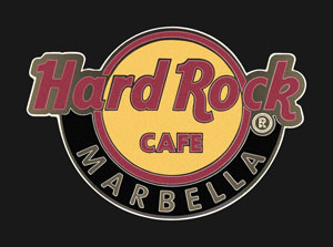 Hard Rock Cafe Marbella Classic Logo Pin