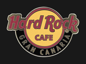 Hard Rock Cafe Gran Canaria Classic Logo Pin