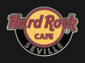 Hard Rock Cafe Seville Classic Logo Pin
