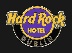 Hard Rock Hotel Dublin Classic Logo Pin
