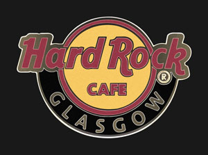 Hard Rock Cafe Glasgow Classic Logo Pin