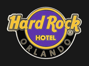 Hard Rock Hotel Orlando Classic Logo Pin