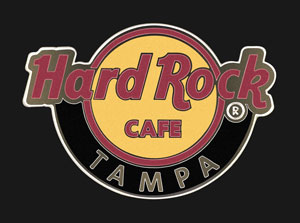 Hard Rock Cafe Tampa Classic Logo Pin