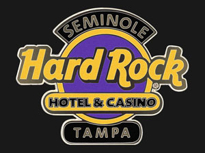 Hard Rock Hotel Tampa Classic Logo Pin