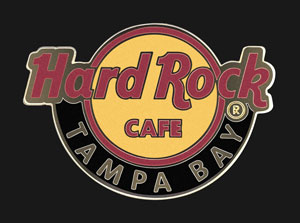 Hard Rock Cafe Tampa Bay Classic Logo Pin