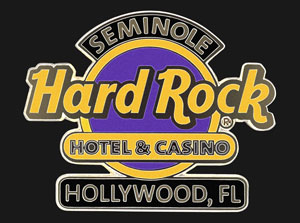 Hard Rock Hotel Hollywood, Fl Classic Logo Pin
