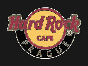 Hard Rock Cafe Prague Classic Logo Pin