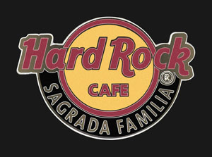 Hard Rock Cafe Sagrada Familia Classic Logo Pin