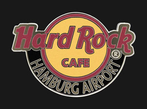 Hard Rock Cafe Hamburg Airport Classic Logo Pin