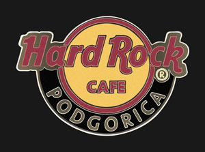 Hard Rock Cafe Podgorica Classic Logo Pin