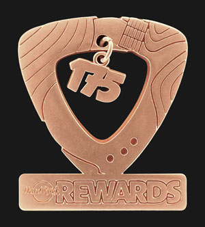 Hard Rock Milestone Rewards 175 Pin