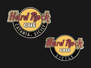 Hard Rock Cafe Catania Classic Logo Pin