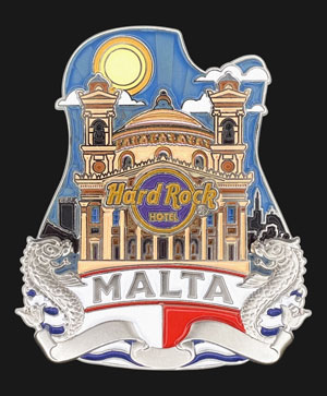 Hard Rock Hotel Malta City Icon Pin